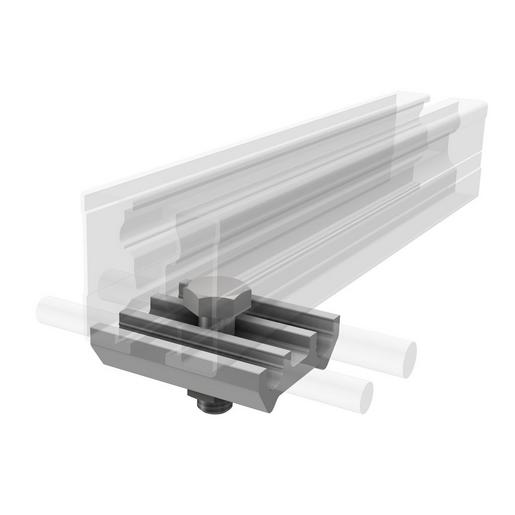 1St. SLRACK 91520-00 Blitzschutzklemme niedrig,Inhalt:1Stück 1St. SLRACK 91520-00 Blitzschutzklemme niedrig