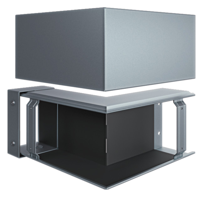 1St. Hager FWKP1001503VERZ Außeneck FWK-Plus 100x150 verz