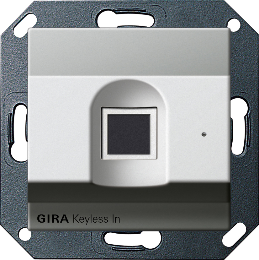 1St. Gira 2617600 Gira Keyless In Fingerprint-Leseeinheit System 55 Edelstahl(lack.)