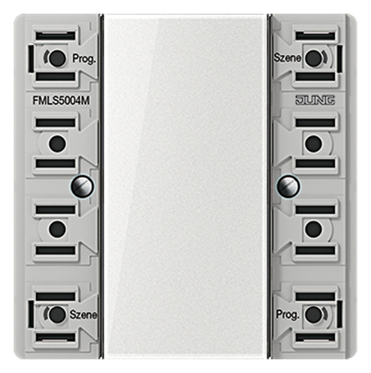 1St. Jung FM LS 5004 M eNet Funk-Wandsender-Modul 4fach, F50, S