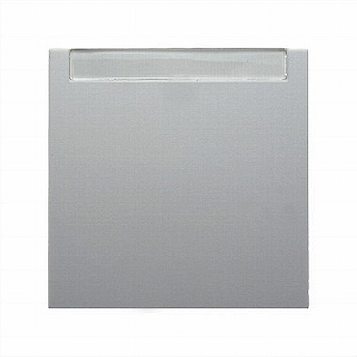 1St. Berker 16268989 Wippe mit Beschriftungsfeld S.1 polarweiß glänzend