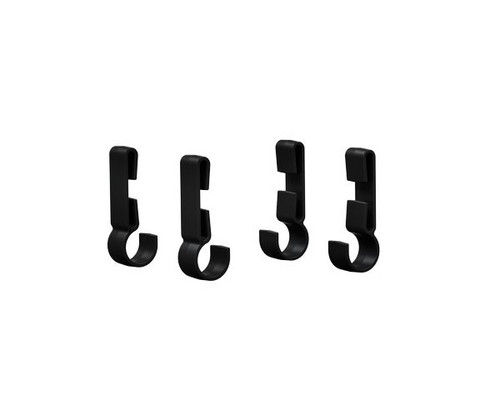 1St. Ledlenser 502313 Helmbefestigungsset mit 4 Clips, Typ A