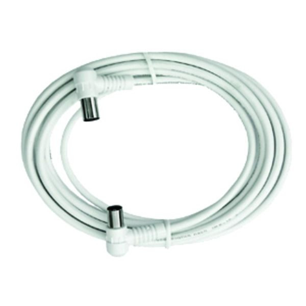 1St. Axing BAK25300 Anschl.Kabel IEC Winkel hochgeschirmt