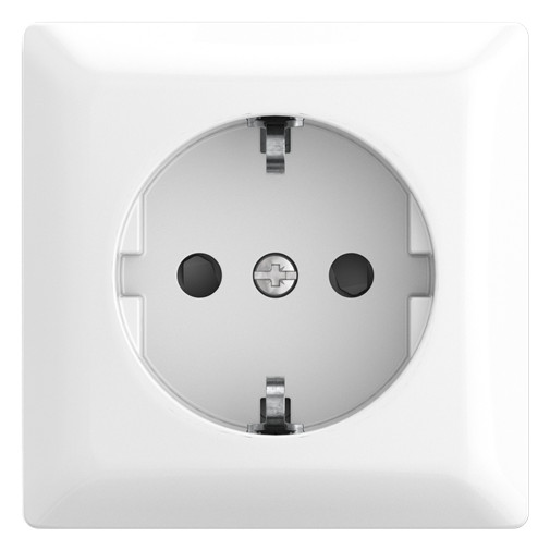 1St. Busch-Jaeger 20 EAPBJ-524 SCHUKO Steckdose Safety+ Aufputz alpinweiß 2TKA00005527