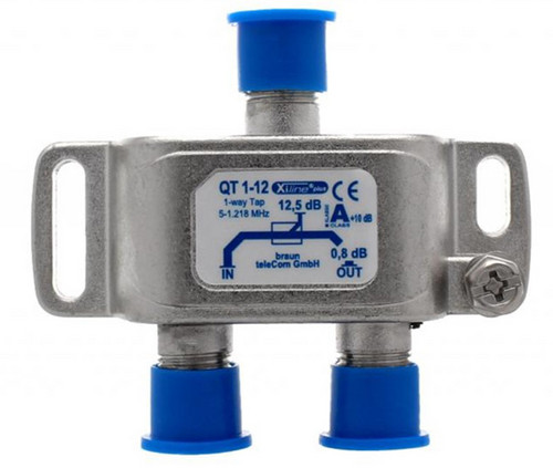 1St. Brauntelecom QT112 F-1-fach Abzweiger 5-1.218 MHz