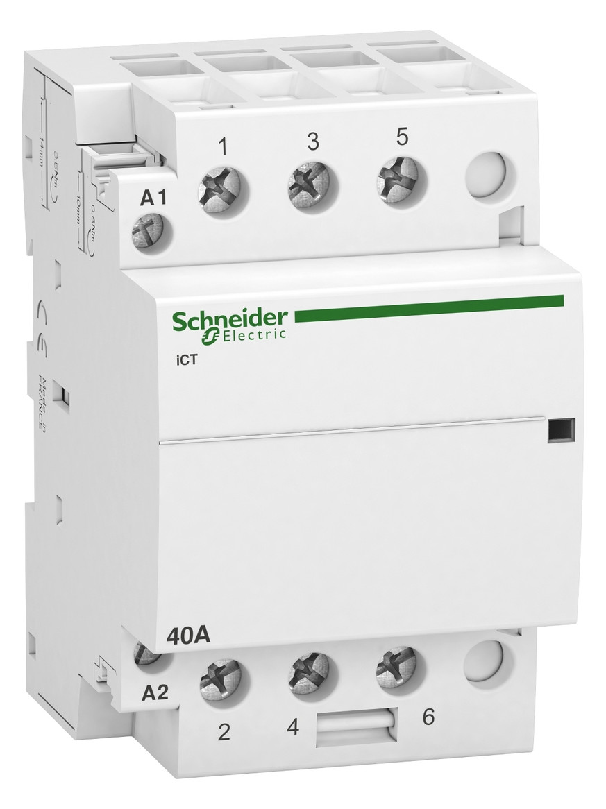 1St. Schneider Electric A9C20843 Installationsschütz iCT 40A 3S 220/240V 50Hz