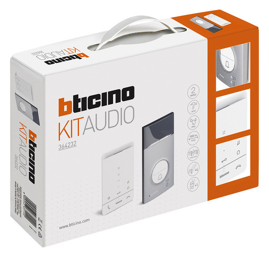 1St. SEKO Bticino 364232 Flex.ONE Audio-Set mit Türstation LINEA3