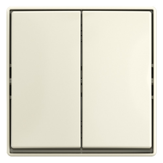 1St. Busch-Jaeger 2601/5 J-522 Wippschalter Serienschaltung Aufputz Weiss 2TKA00005524