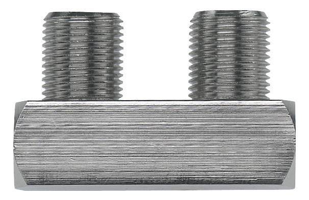 1St. Axing CFA302 Adapter F-Buchse auf F-Buchse U-Form