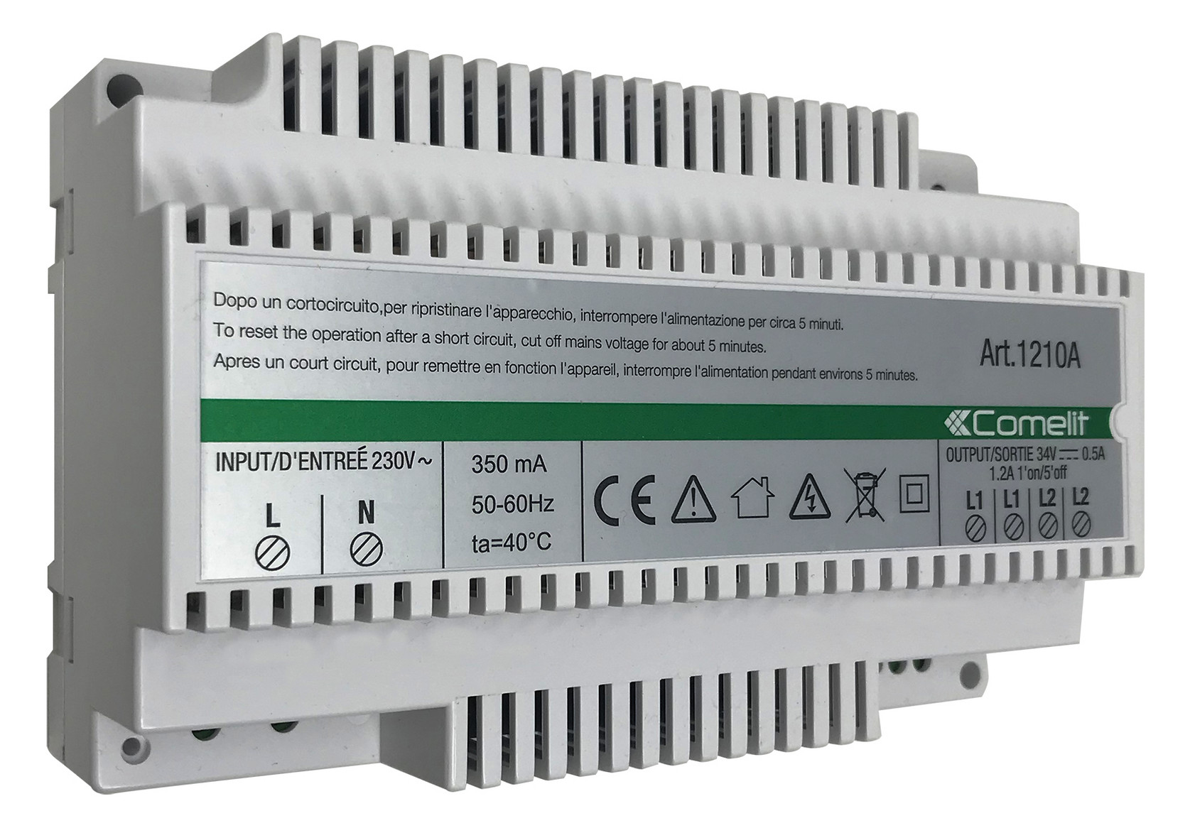 1St. COMELITG 1210A Netzgerät 2-Draht-System, 1 Steiger, SB2