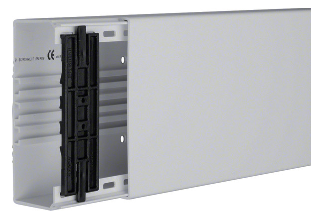 2m Hager FB6015007035 Installationskanal 60150, lichtgrau, FB6015007035