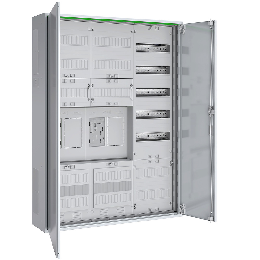 1St. ABN ABNRS307E0012 Zählerschrank eHZ 2Z 2R 1V 1APZ HLAK IP4