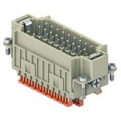 1St. ILME CDSHM 27 Stifteinsatz, Gr.77.27, 27P+PE, Silber