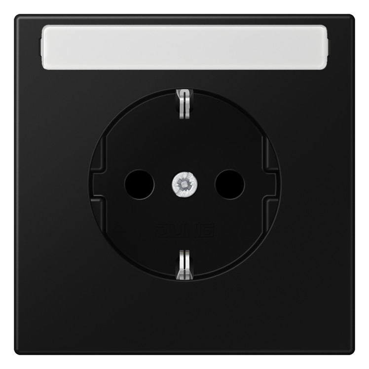 1St. Jung LS1520KINASWM SCHUKO Steckdose m.Schriftf.KI