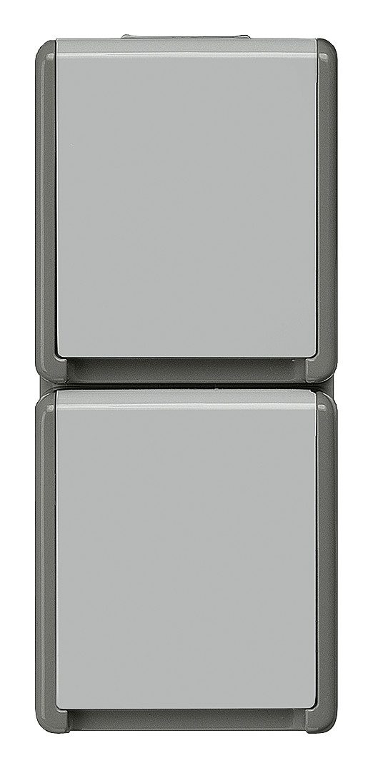 1St. Siemens 5UB4723 DELTA fläche IP44 AP Steckdose 2-