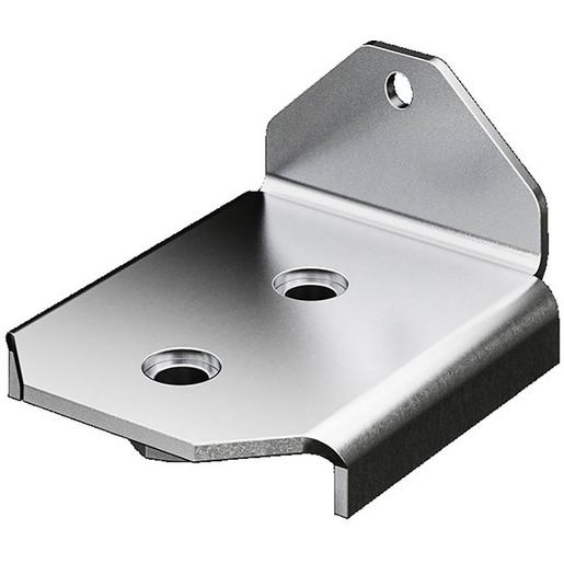 1St. Rittal 8100770 VX Sockel-Adapter, Stahlblech, Preis per VPE, VPE = 4 Stück VX 8100.770