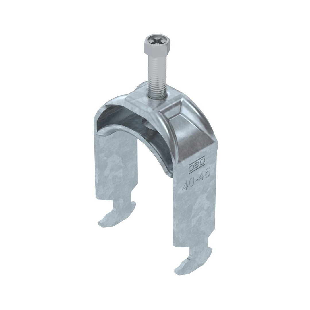 1St. OBO BS-H1-M-46 FT Bügelschelle 2056 40-46mm tauchfeuerverzinkt 1186042