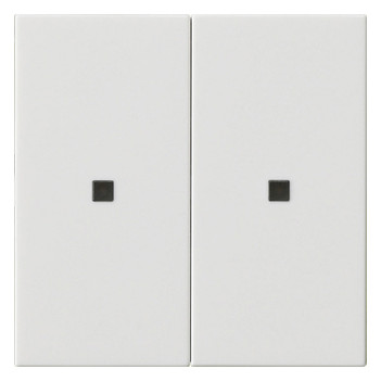 1St. Gira KNX RF Bedienaufs.2f System 510703 55 Reinweiß