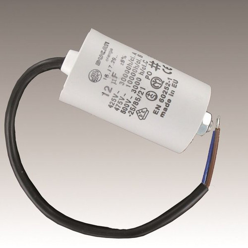 1St. Schaum MKK 8/400V Motorkondensator Kabel 250mm 8/400V