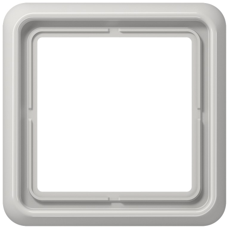 1St. Jung CD581LG Rahmen 1fach für waagerechte und senkrechte Kombination CD 581 LG