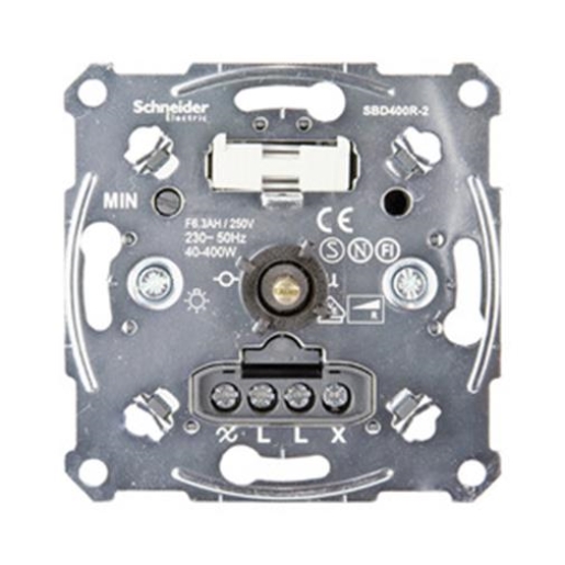 1St. Elso ELG174101 Dimmer-Einsatz Phasenanschnitt Druckausscchalter 40, 400W