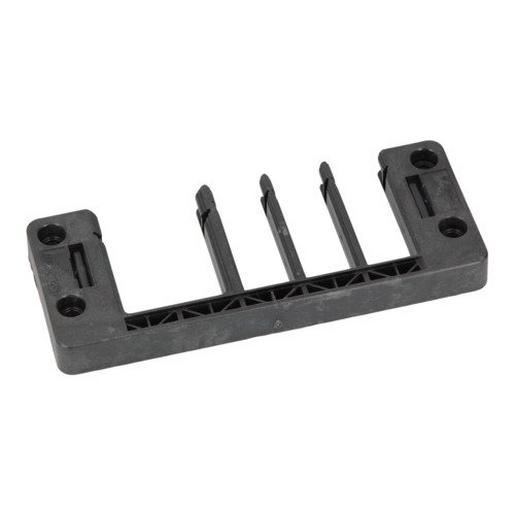 100St. MURR KDL/E 24/7: Schwarz Für Leitungen mit Stecker-Kabeldurchführ