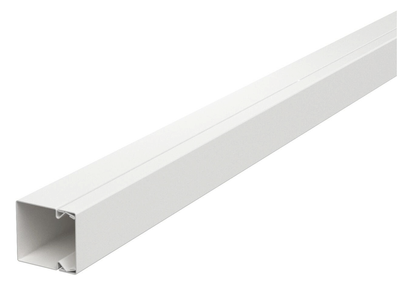 2m OBO Bettermann LKM40040RW Leitungsführungskanal mit Bodenlochung 4