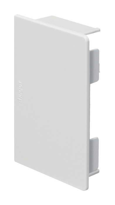 1St. Hager LF6009069016 Endstück zu LF/LFH 60x90mm verkehrsweiß