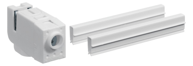 1St. Hager ZY50KB Nachrüstset m. SaS-Klemme isoliert,f. PE