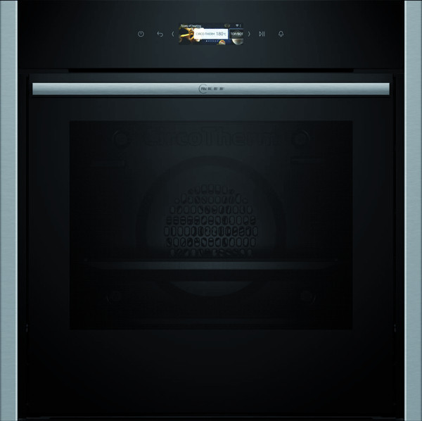 1St. NEFF B54CR31N0 N70, Backofen, 60x60, Edelstahl, EEK: A+