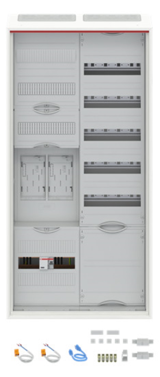 1St. Striebel & John BA27CML Komplettschrank, AP BKE-I, A27 2Z1V5A2OVR verkehrsweiß 2CPX054238R9999
