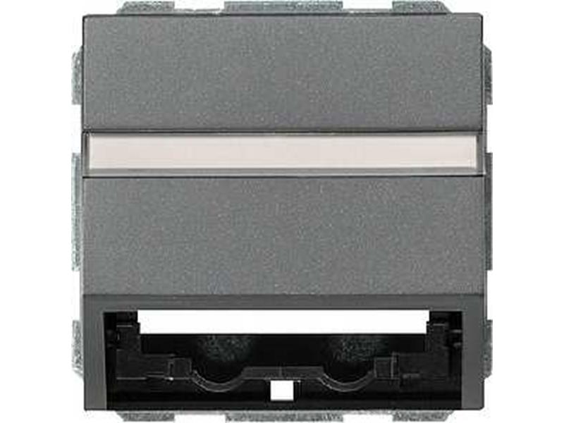 1St. Gira 087028 Datenhaube mit Beschriftungsfeld mit Tragring System 55 Anthrazit