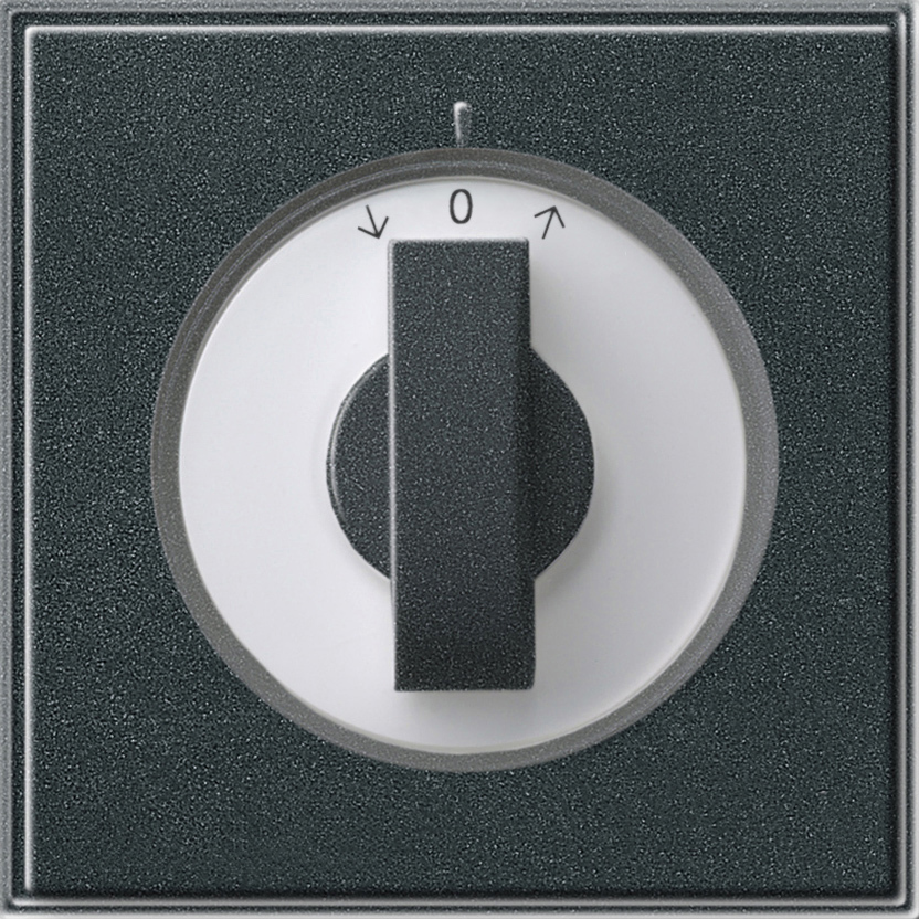 1St. Gira 066667 Abd. Knebel Zeitschalter + Jalousie Gira TX_44 (WG UP) Anthrazit