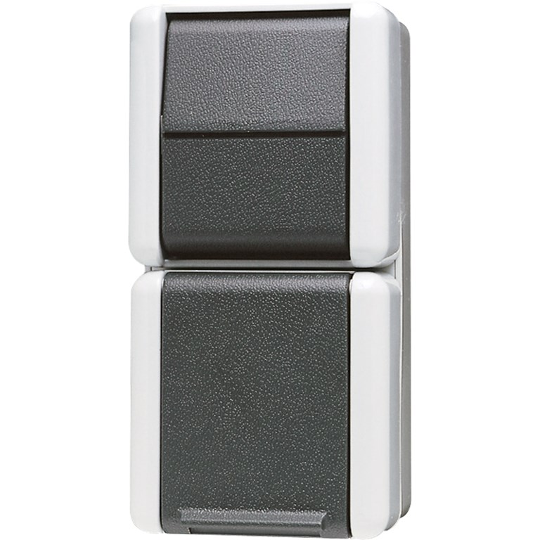 1St. Jung 876W Steckdose + Schalter WG800 876 W