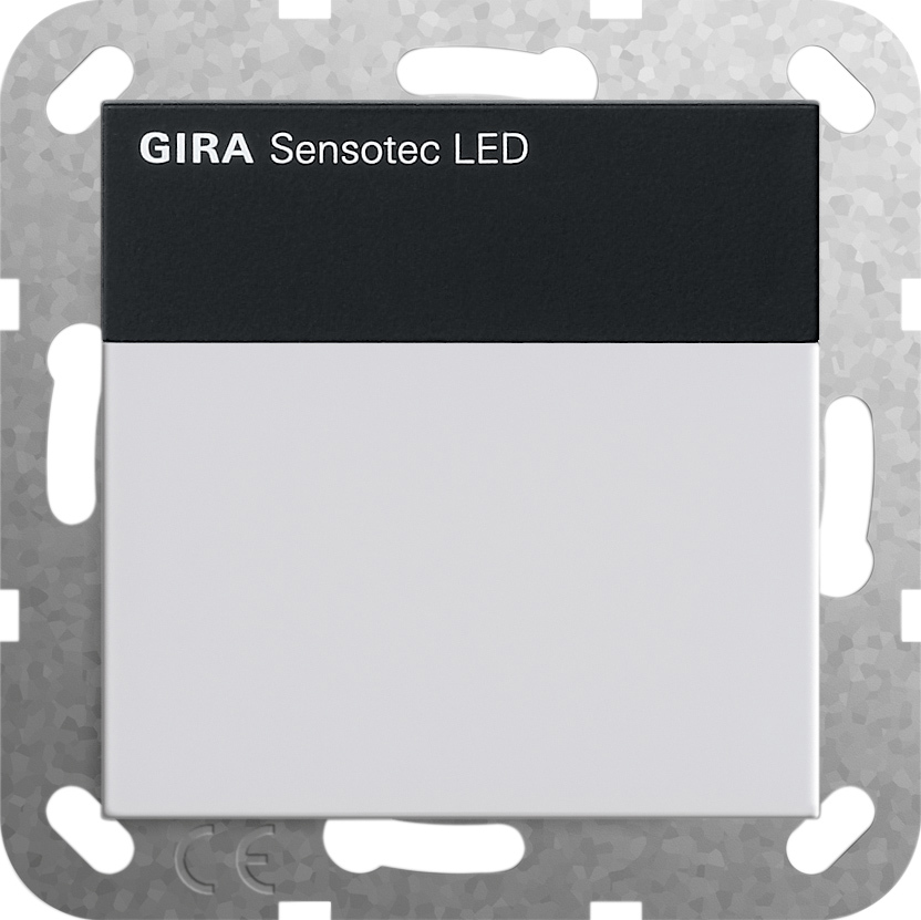 1St. Gira 2378005 Sensotec LED o.Fernbedienung System 55 Schwarz m
