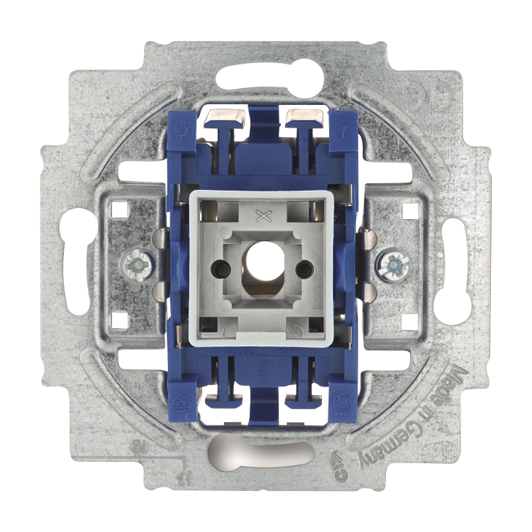 1St. Busch-Jaeger 2400/6 US Wippschalter-Einsatz, Aus- und Wechselschaltung