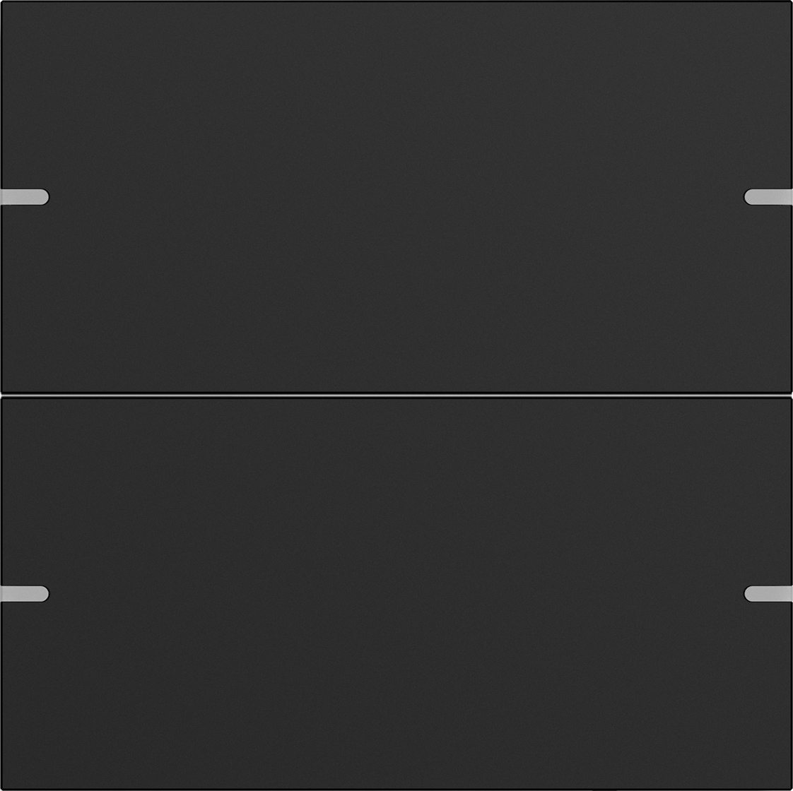 1St. Gira 5022905 Wippenset 2f Tastsens.4 TS4 Schwarz m(lack.)