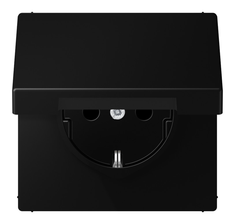 1St. Jung LS1520BFKLSWM SCHUKO Steckdose mit Klappdeckel 1St. Jung LS1520BFKLSWM SCHUKO Steckdose mit Klappdeckel...