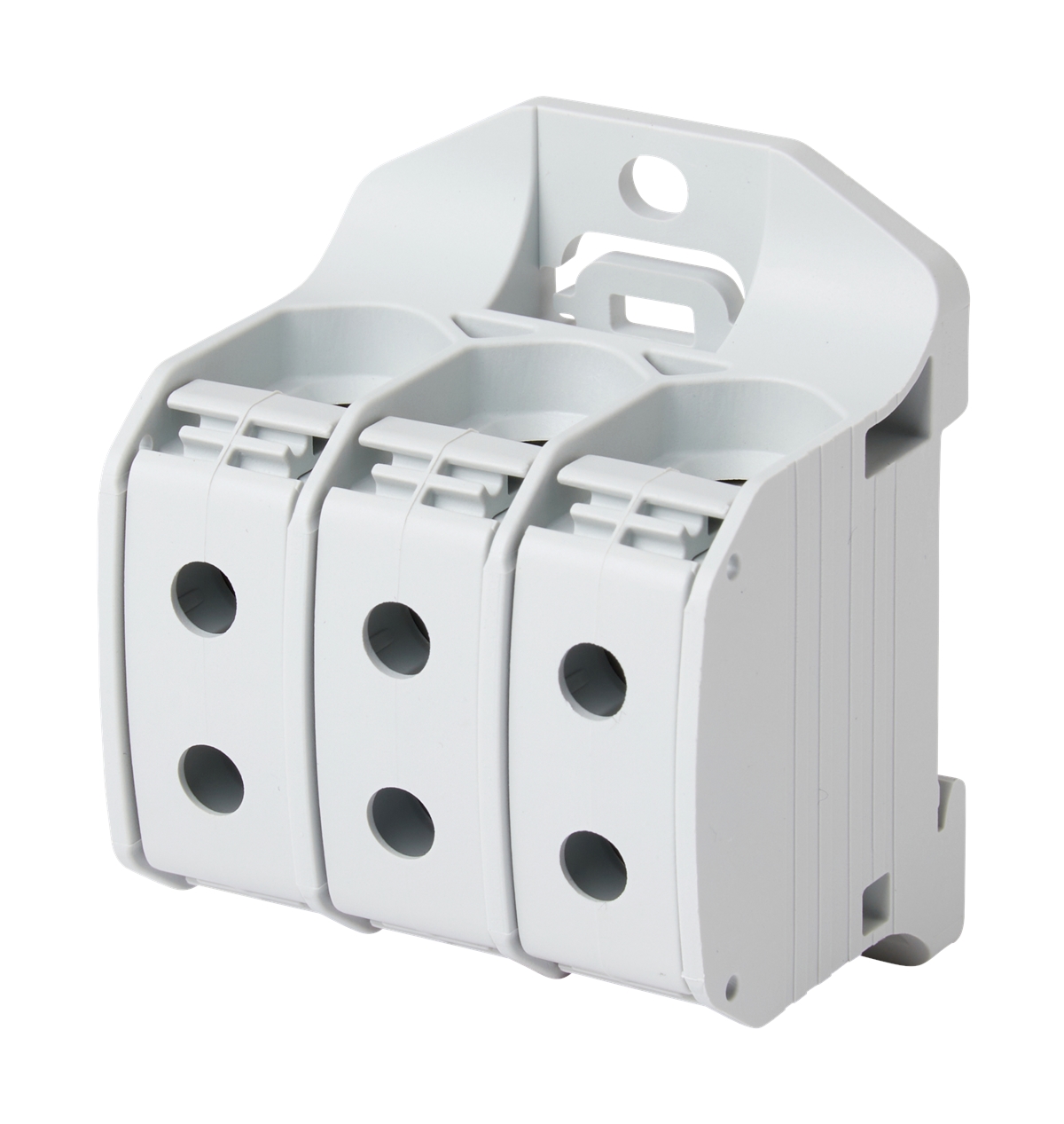 3St. F-Tronic RKA3p50gr Reihenklemme 50mm², 3polig, grau, CU/AL, RKA50gr 7730068