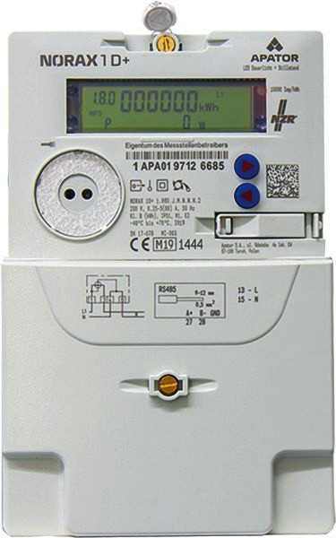 1St. NZR NORAX 1D+ Norax1D+5(60)A,1x230V,MID,WS,DT,L+B 0.25
