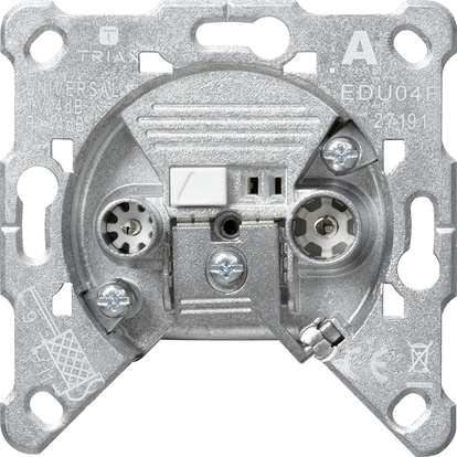 1St. Gira 004600 Antennensteckdose EDU 04F Einsatz EDU04F 1St. Gira 004600 Antennensteckdose EDU 04F Einsatz EDU04F...