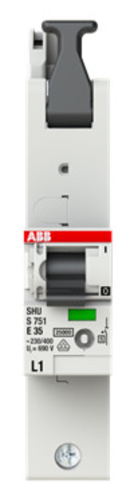 1St. ABB S751-E35L1 sel. Haupt-LS SHU E-Char., 25kA, 35A, 1P 2CDS781001R5352