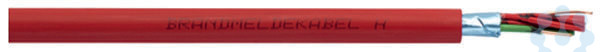 1m Brandmeldekabel J-H(ST)H 4X2X0,8 RT rot