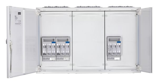 1St. F-Tronic NHV3T NH-Verteiler Trenner dreifach, H=500mm, B=800mm, T=165mm, IP31/43 7120671