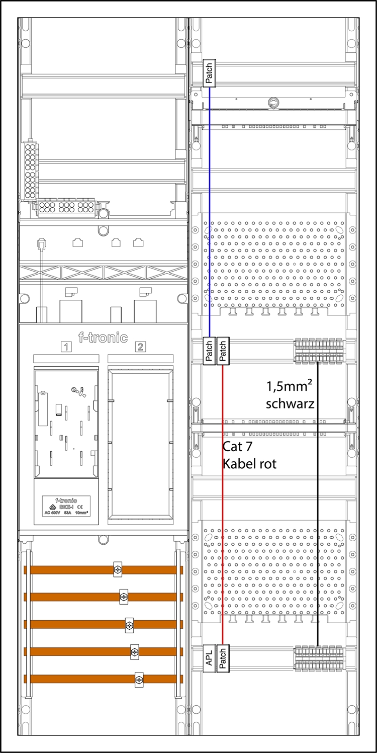 1St. F-Tronic EHZ721APZSWM EHZ721APZSWM, 1 ZP, DS, 1 R, 1 VAPZ-SWM inkl. APL 7195153