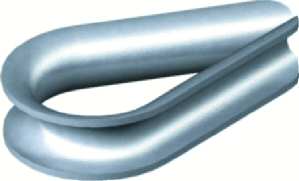 1St. OBO Bettermann 946/5 5301009 SEILKAUSCHEN 5mm 9465G...