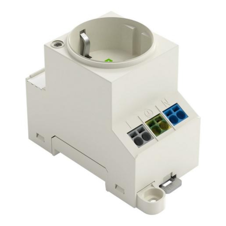 1St. Wago 709-581 Schaltschrank-Steckdose