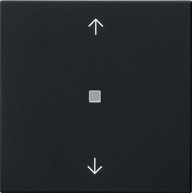 1St. Gira 5382005 S3000 System 3000 Bedienaufsatz BT Pfeilsymbole, Schwarz matt 1St. Gira 5382005 S3000 System 3000 Bedienaufsatz BT Pfeilsymbole, Schwarz matt