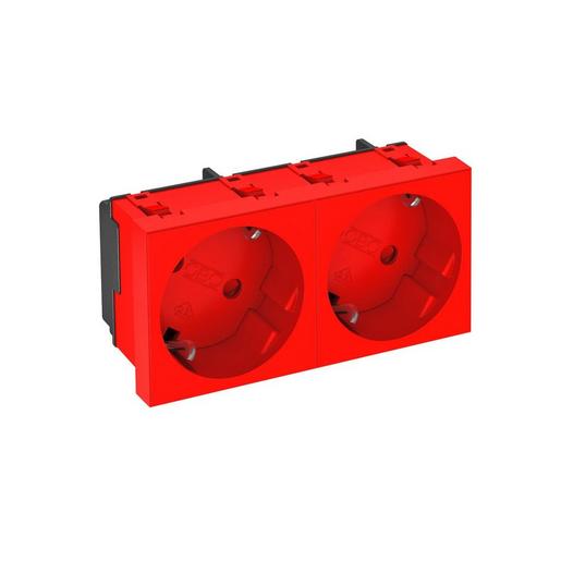 1St. OBO Bettermann STD-D3S SRO2 Steckdose 33 , 2-fach Schutzkontakt 250V
