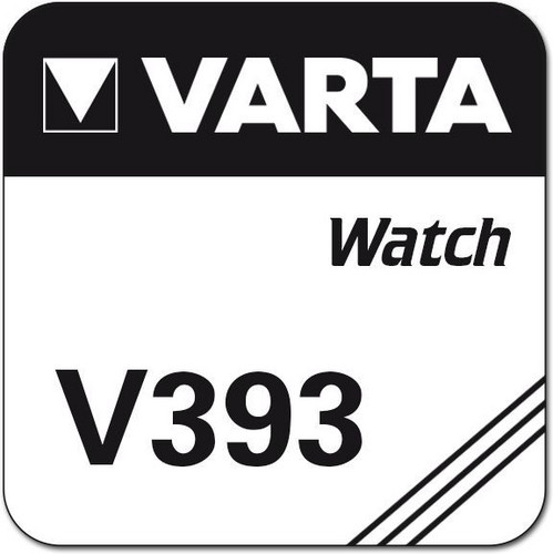 1St. Varta Knopfzelle V393 1,55V 75mAh 00393101111 *Blister a 1 St.